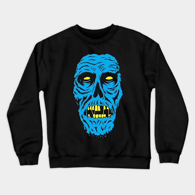 Ghoul Gallery 01 (cyan) Crewneck Sweatshirt by The Meat Dumpster